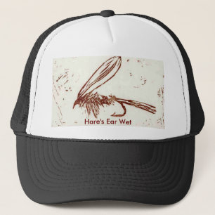 Camionero Gorra de la mosca de truchas clásicas "Hare's Ear 