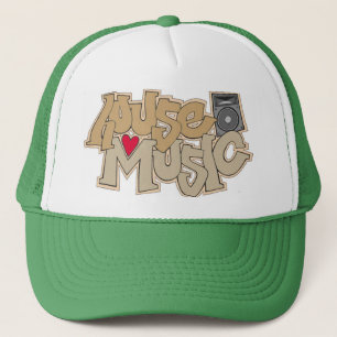 Camionero Gorra de la música de la casa