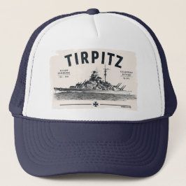 Camionero Gorra de la nave de guerra Tirpitz