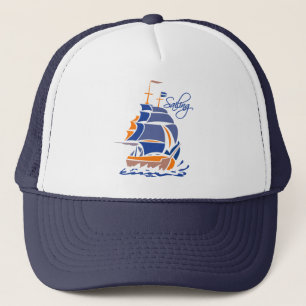 Camionero Gorra de la navegación, personalizable - elija el