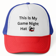 Gorra de la noche del juego