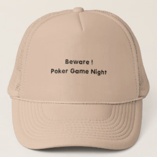 Camionero Gorra de la noche del póker