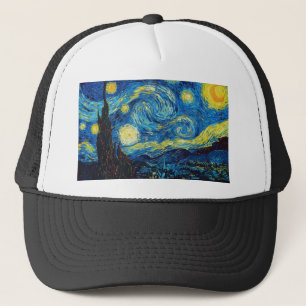 Camionero Gorra de la noche estrellada de Van Gogh