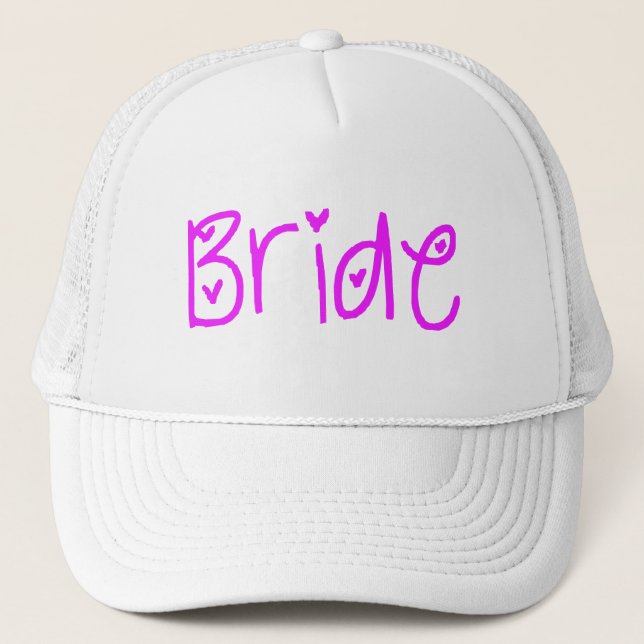 Camionero Gorra de la novia (Anverso)