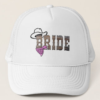 Camionero Gorra de la novia de la vaquera