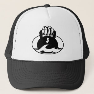 Camionero Gorra de la onda de Kettlebell del jersey de la
