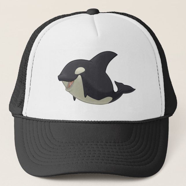 Camionero Gorra de la orca (Anverso)