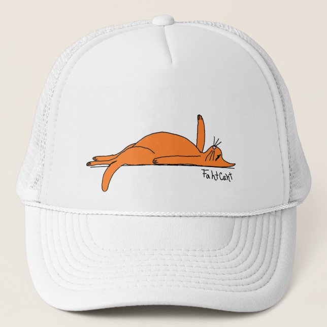 Camionero Gorra de la original de FahtCaht (Anverso)