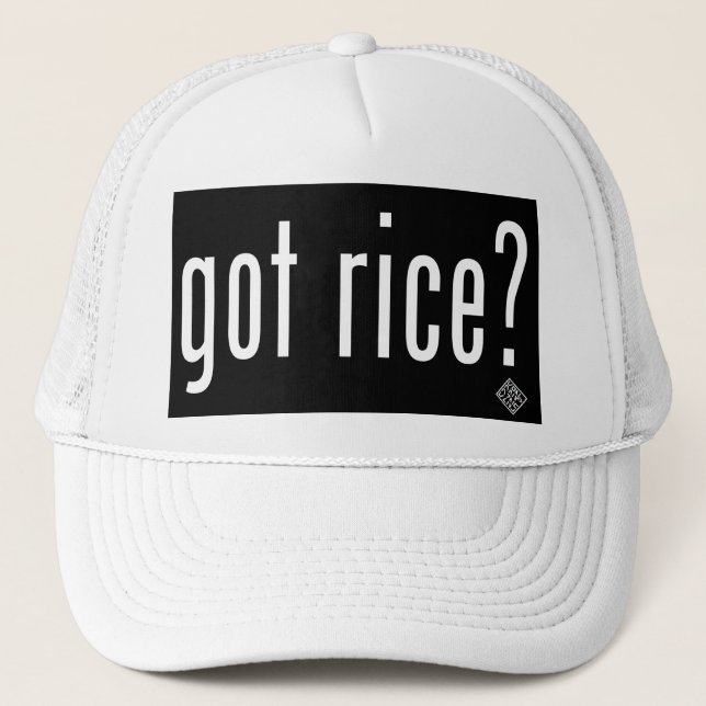 Camionero GORRA de la PAC - ¿tiene arroz? (Anverso)