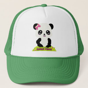 Camionero Gorra de la panda de Kawaii