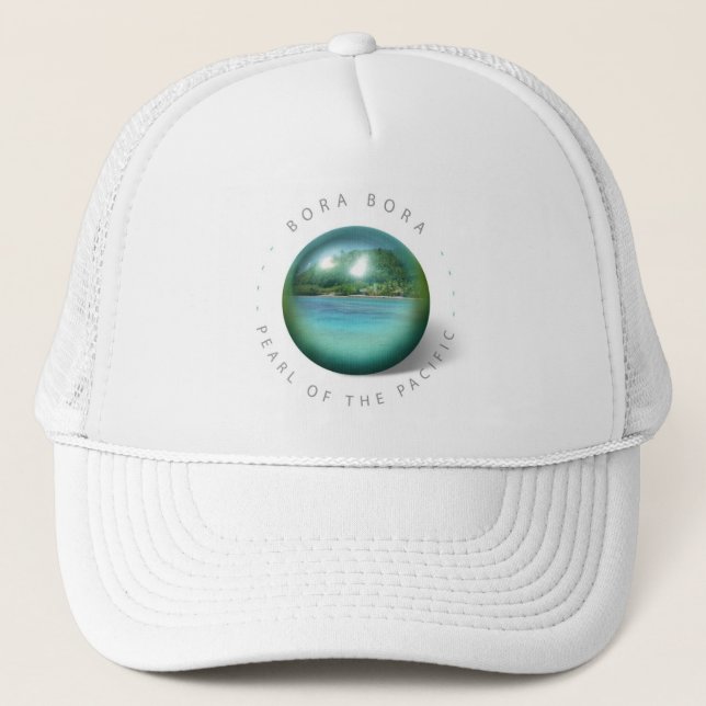 Camionero Gorra de la perla de Bora Bora (Anverso)
