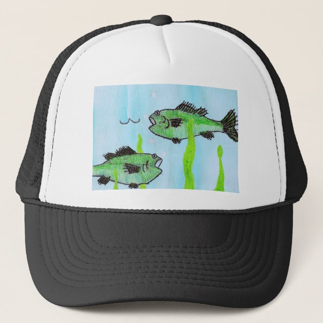 Camionero Gorra de la pesca (Anverso)