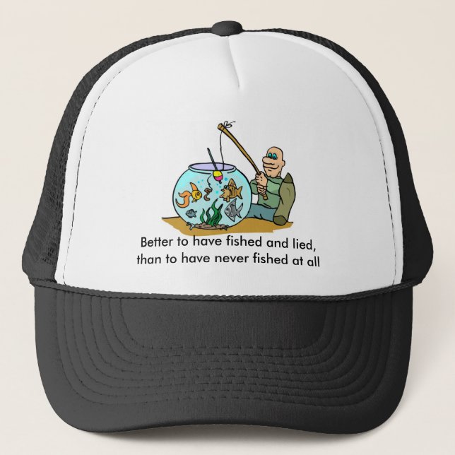 Camionero Gorra de la pesca (Anverso)