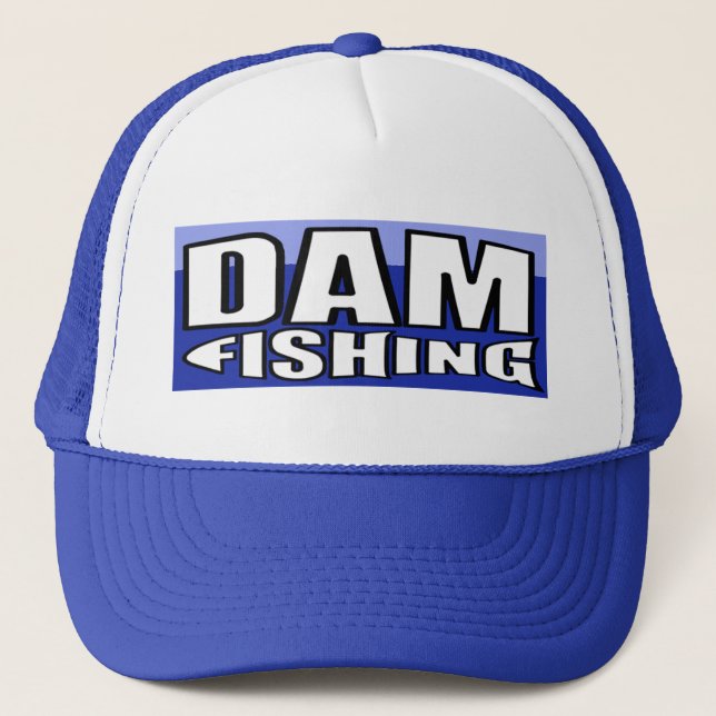 Camionero Gorra de la pesca de la presa (Anverso)