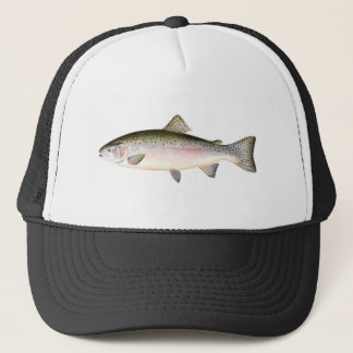 Camionero Gorra de la pesca - pescado de la trucha arco iris