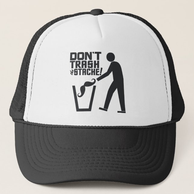 Camionero Gorra de la pila de la basura (Anverso)