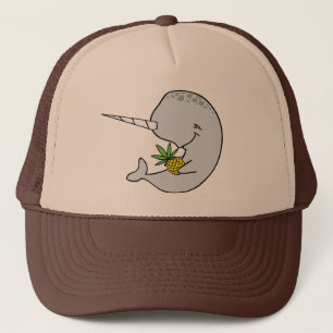 Camionero Gorra de la piña de Narwhal