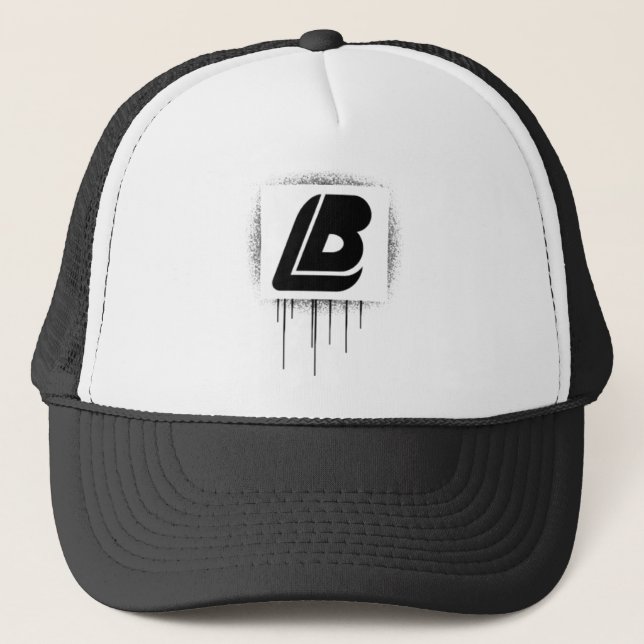 Camionero Gorra de la pintura de aerosol (Anverso)