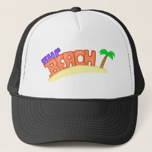 Camionero Gorra de la playa del sorbo