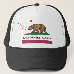 Camionero Gorra de la república de Kalifornsky