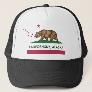 Camionero Gorra de la república de Kalifornsky