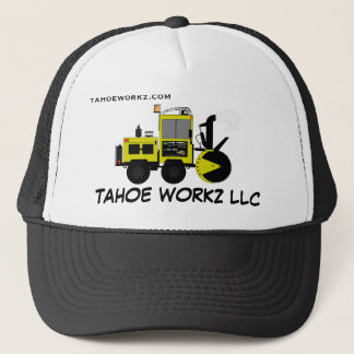 Camionero Gorra de la retirada de la nieve de Tahoe Workz