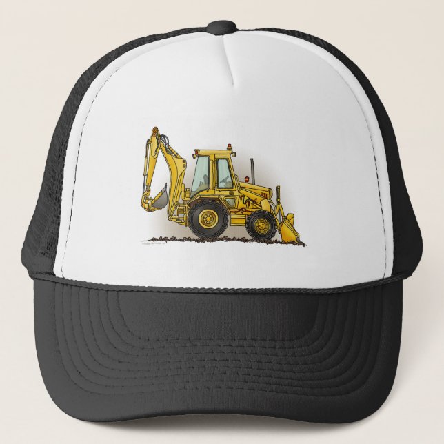 Camionero Gorra de la retroexcavadora (Anverso)
