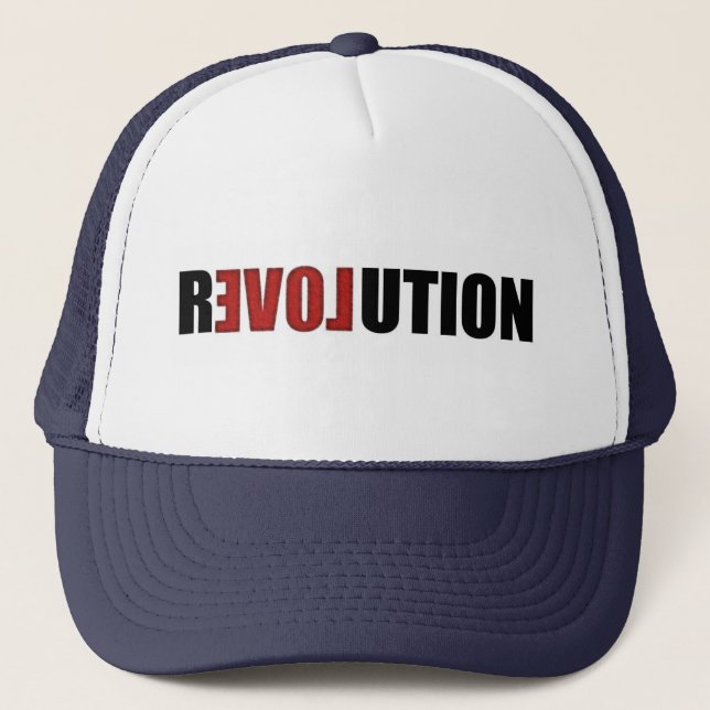 Camionero Gorra de la revolución (amor) (Anverso)