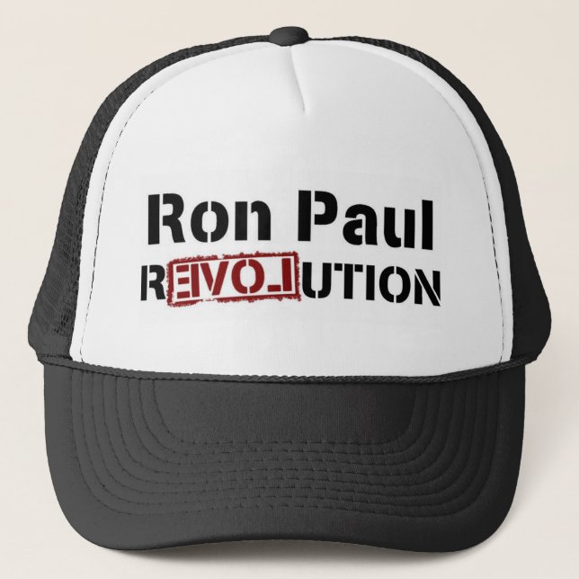 Camionero Gorra de la revolución de Ron Paul (Anverso)