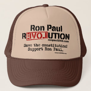 Camionero Gorra de la revolución de Ron Paul