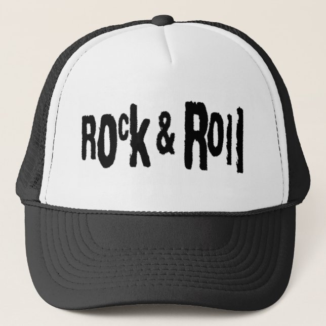 Camionero Gorra de la roca y del rollo (Anverso)