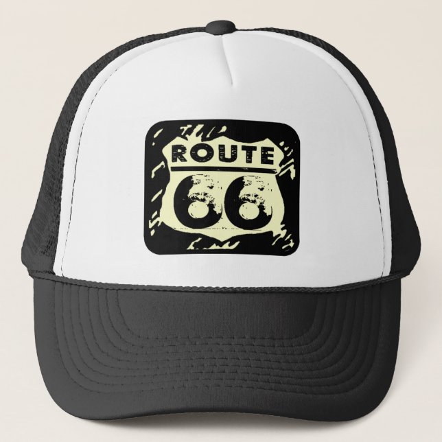 Camionero Gorra de la ruta 66 (Anverso)