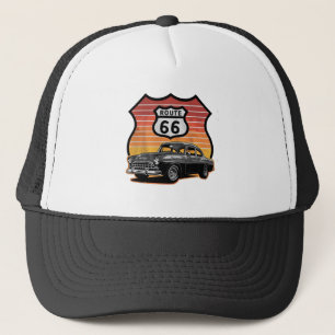Camionero gorra de la ruta 66 Texas