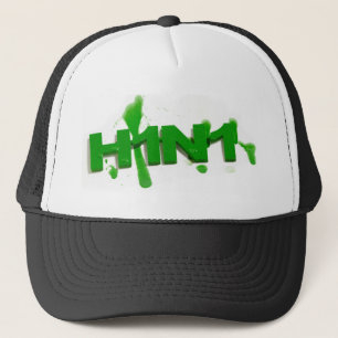 Camionero Gorra de la salpicadura del virus H1N1