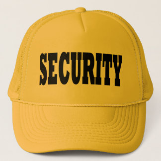 Camionero Gorra de la seguridad - texto negro