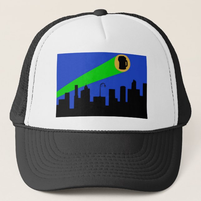 Camionero Gorra de la señal de la cerveza (Anverso)