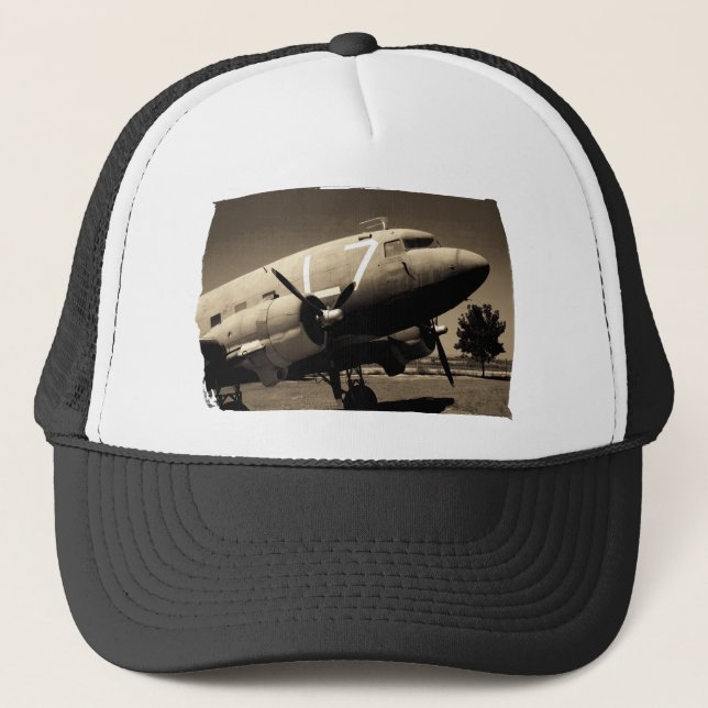 Camionero Gorra de la sepia del C-47 (Anverso)