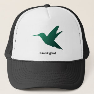 Camionero Gorra de la silueta del colibrí