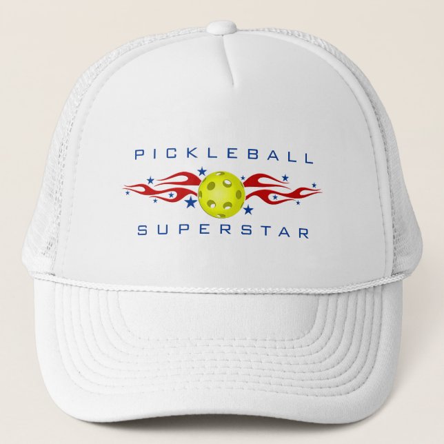 Camionero Gorra de la superestrella de Pickleball (Anverso)