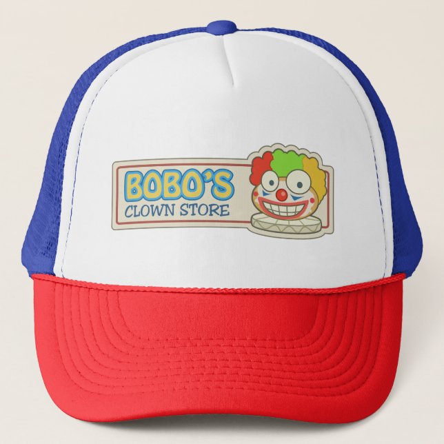 Camionero Gorra de la tienda de payasos de Bobo (Anverso)