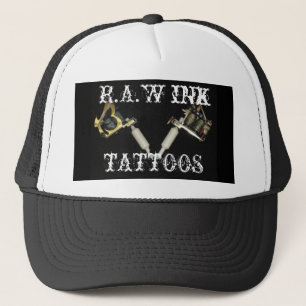 CAMIONERO GORRA DE LA TINTA DE R.A.W (TRABAJO DE ARTE REAL)