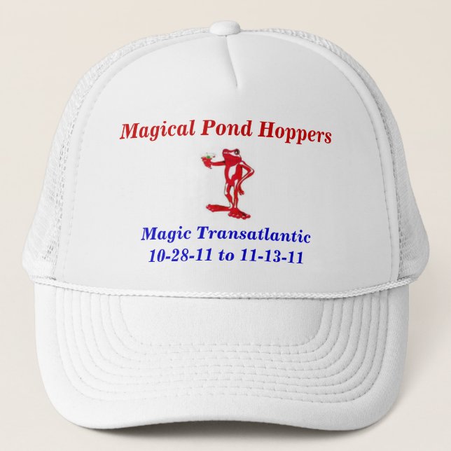 Camionero Gorra de la tolva de la charca (Anverso)
