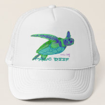 Gorra de la tortuga de mar
