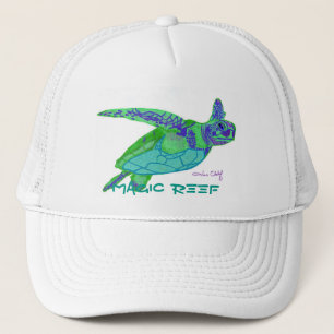 Camionero Gorra de la tortuga de mar