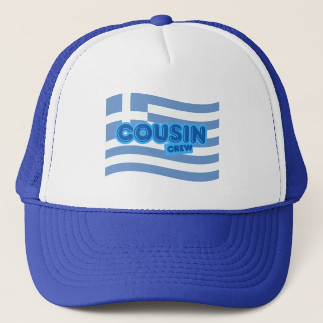 Camionero Gorra de la Tripulación de Primos Grecia (Anverso)
