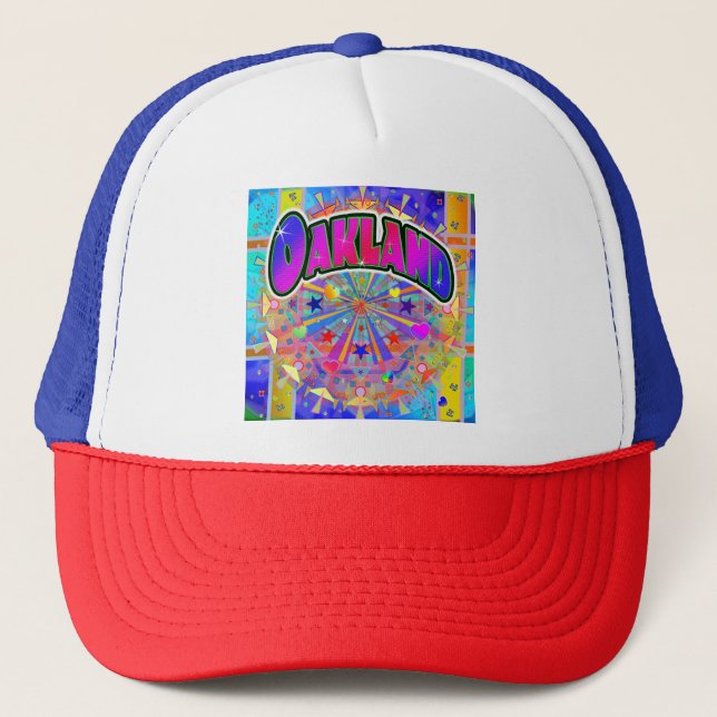 Camionero Gorra de la Unidad Cósmica de Oakland (Anverso)