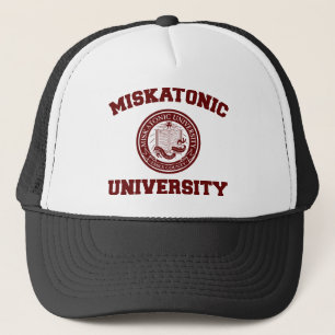 Camionero Gorra de la universidad de Miskatonic