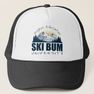 Camionero Gorra de la Universidad Ski Bum