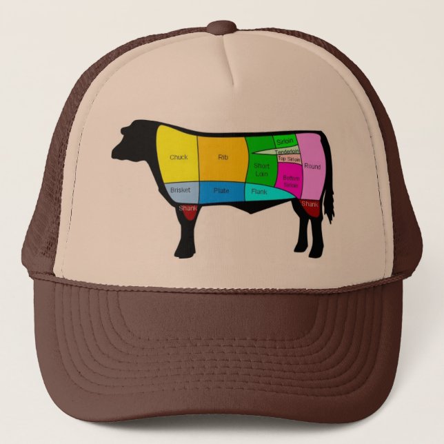 Camionero Gorra de la vaca (Anverso)