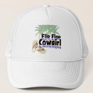 Camionero Gorra de la vaquera del flip-flop
